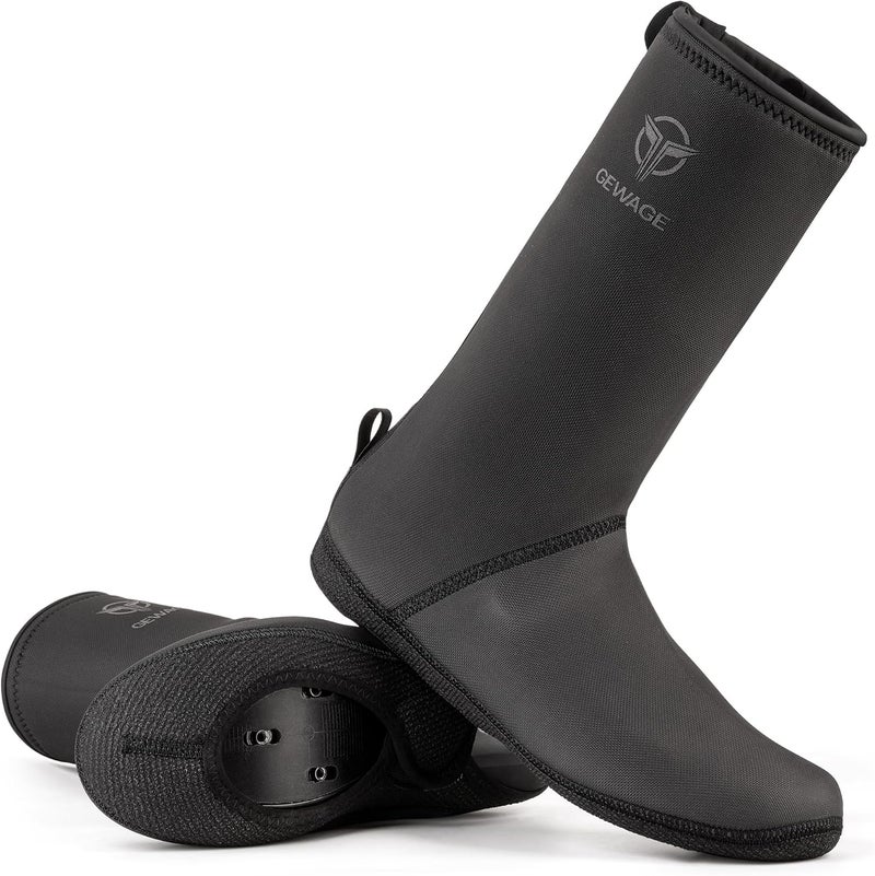 GEWAGE Cycling Shoe Covers -Warm Bike Shoe Covers - Windproof Mountain Road Cycling Overshoes - Cycling Shoe Cover for Men Women - Image 1